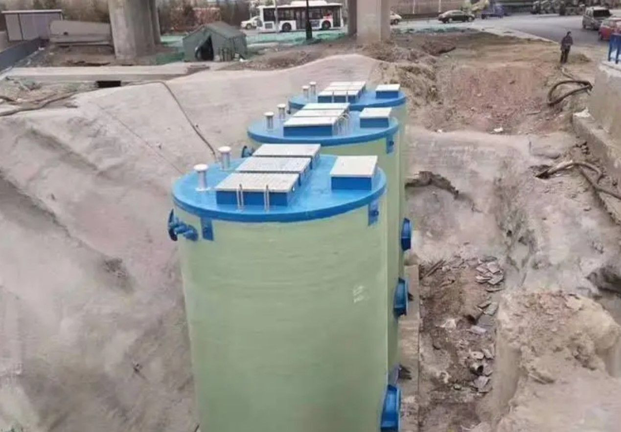 FRP Integrated Pumping Station